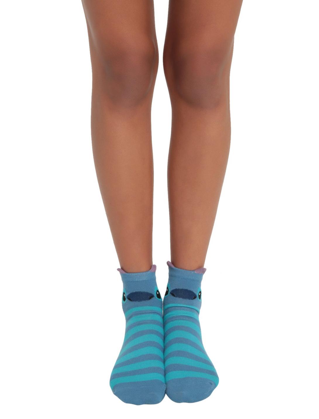 Disney Lilo & Stitch Stripe Stitch Ankle Socks, , hi-res