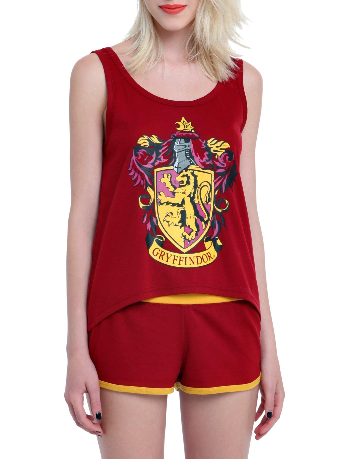 Harry Potter Gryffindor Mesh Lounge Tank Set, , hi-res