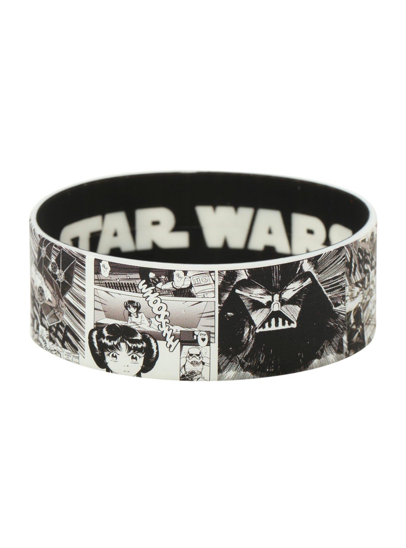 Star Wars Anime Comic Rubber Bracelet, , hi-res