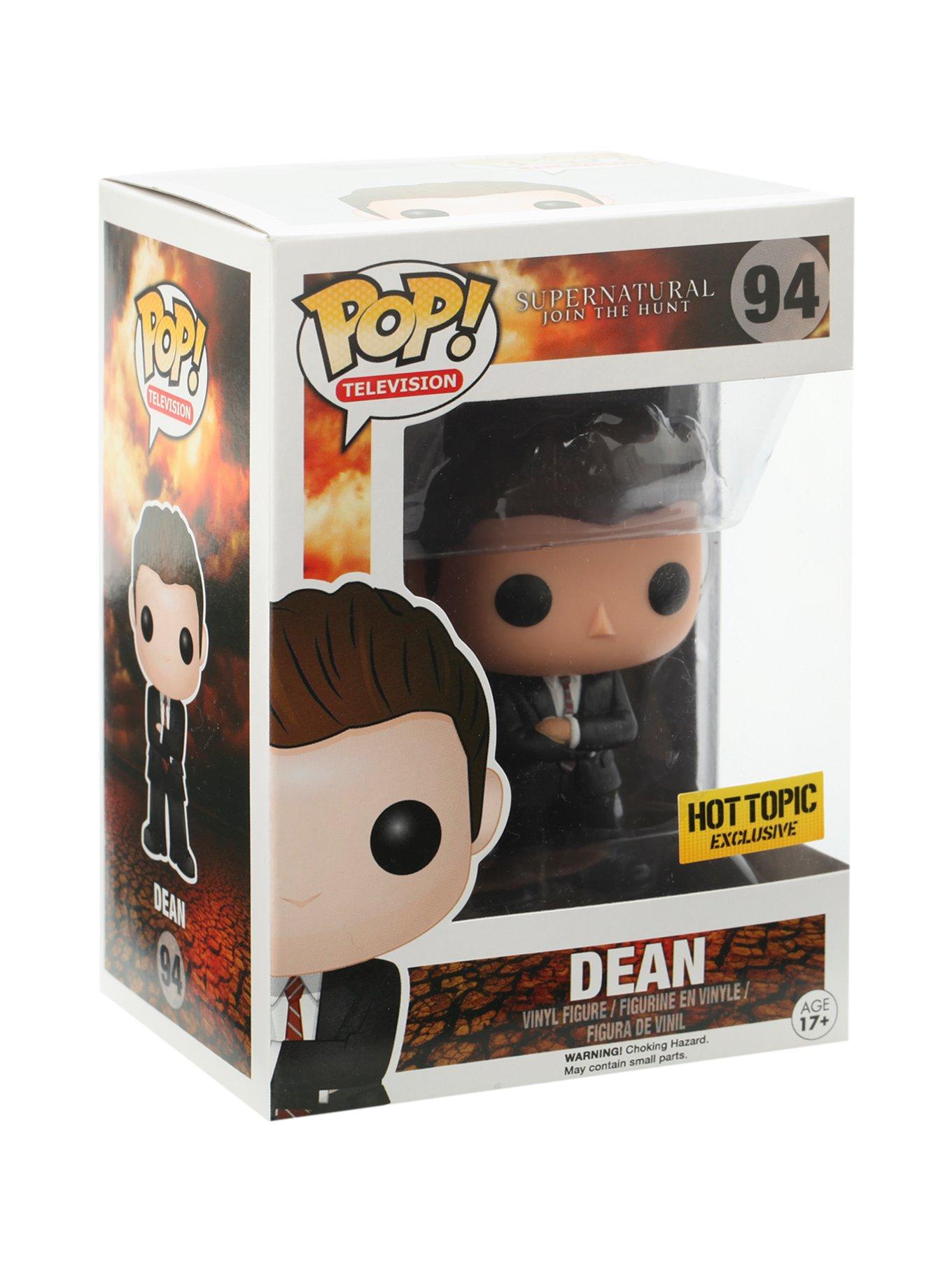 Funko Supernatural Pop! Television FBI Dean Vinyl Figure Hot Topic Exclusive, , hi-res