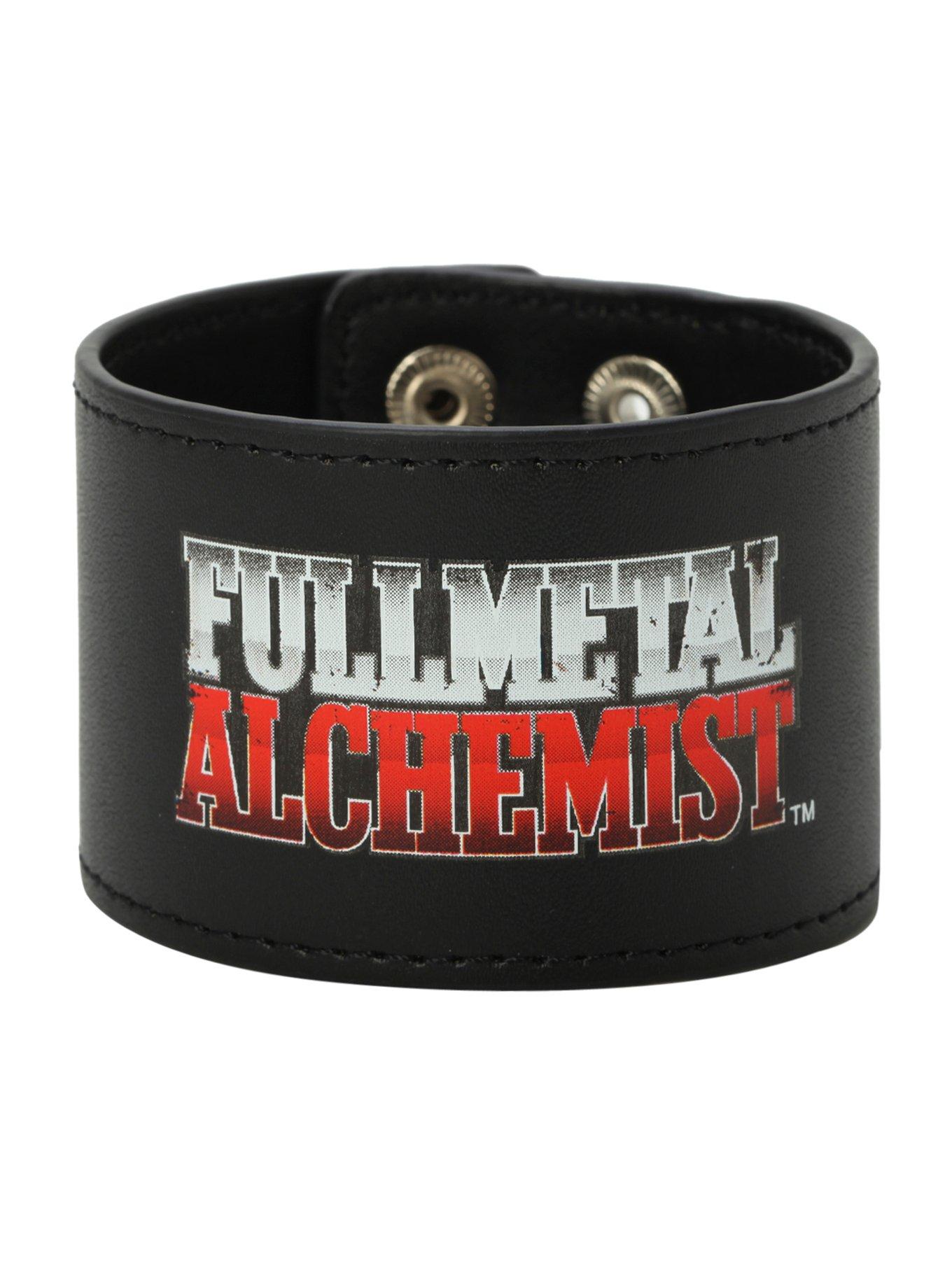 Fullmetal Alchemist Logo Wrist Cuff, , hi-res
