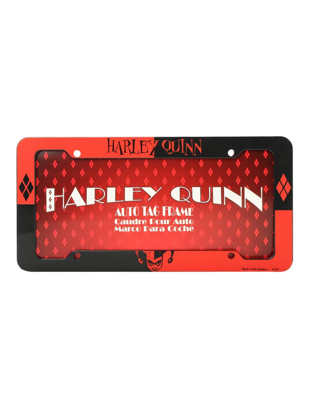 DC Comics Harley Quinn License Plate Frame, , hi-res
