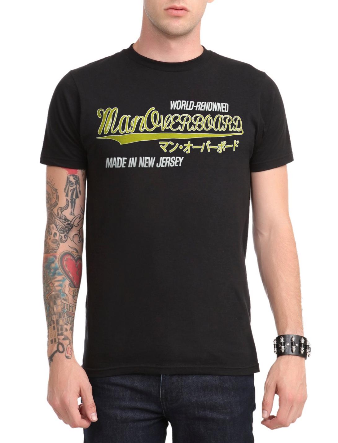 Man Overboard World-Renowned T-Shirt, BLACK, hi-res