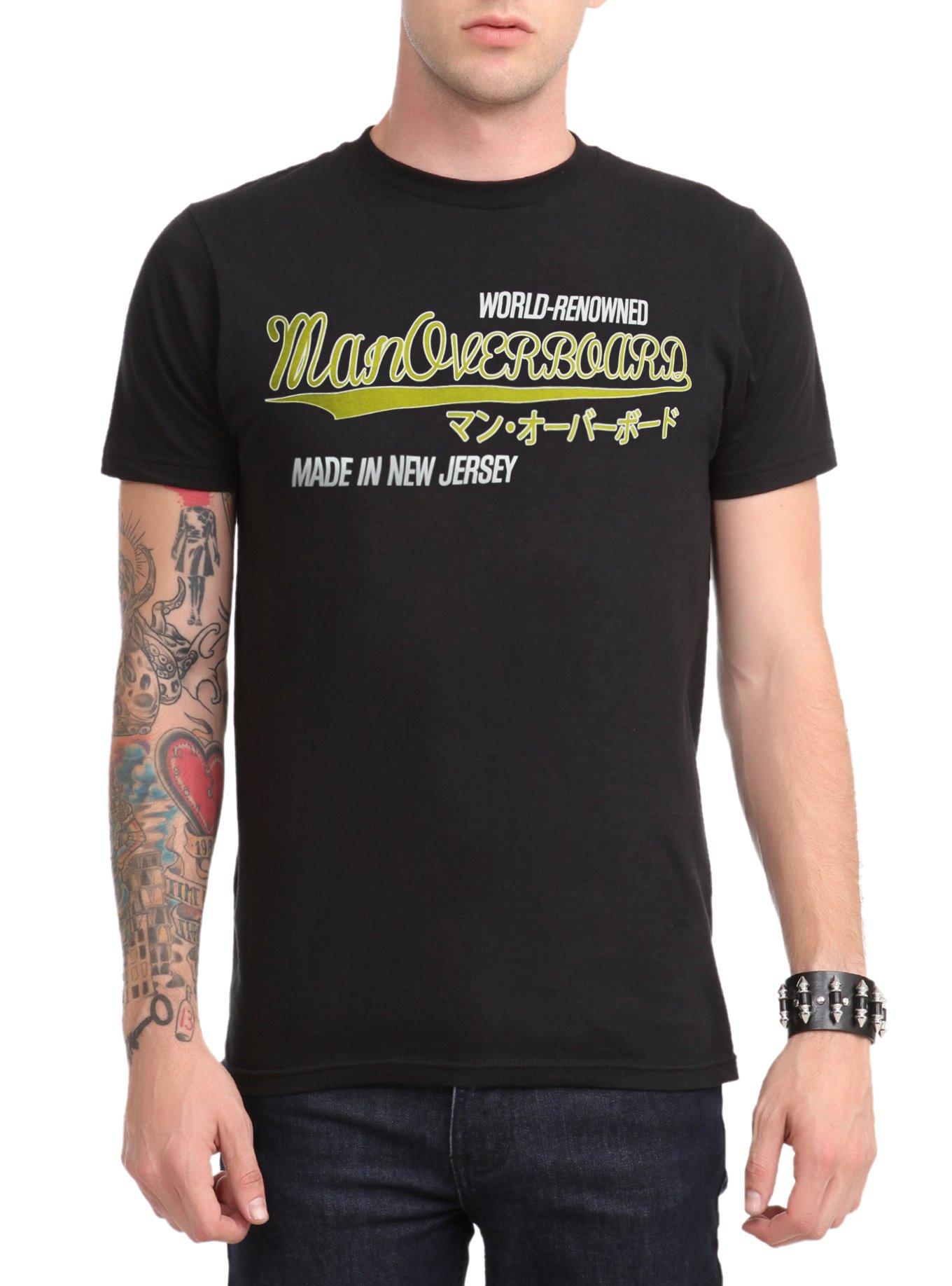Man Overboard World-Renowned T-Shirt, BLACK, hi-res