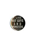 Supernatural Hot Guys And Monsters Pin, , hi-res