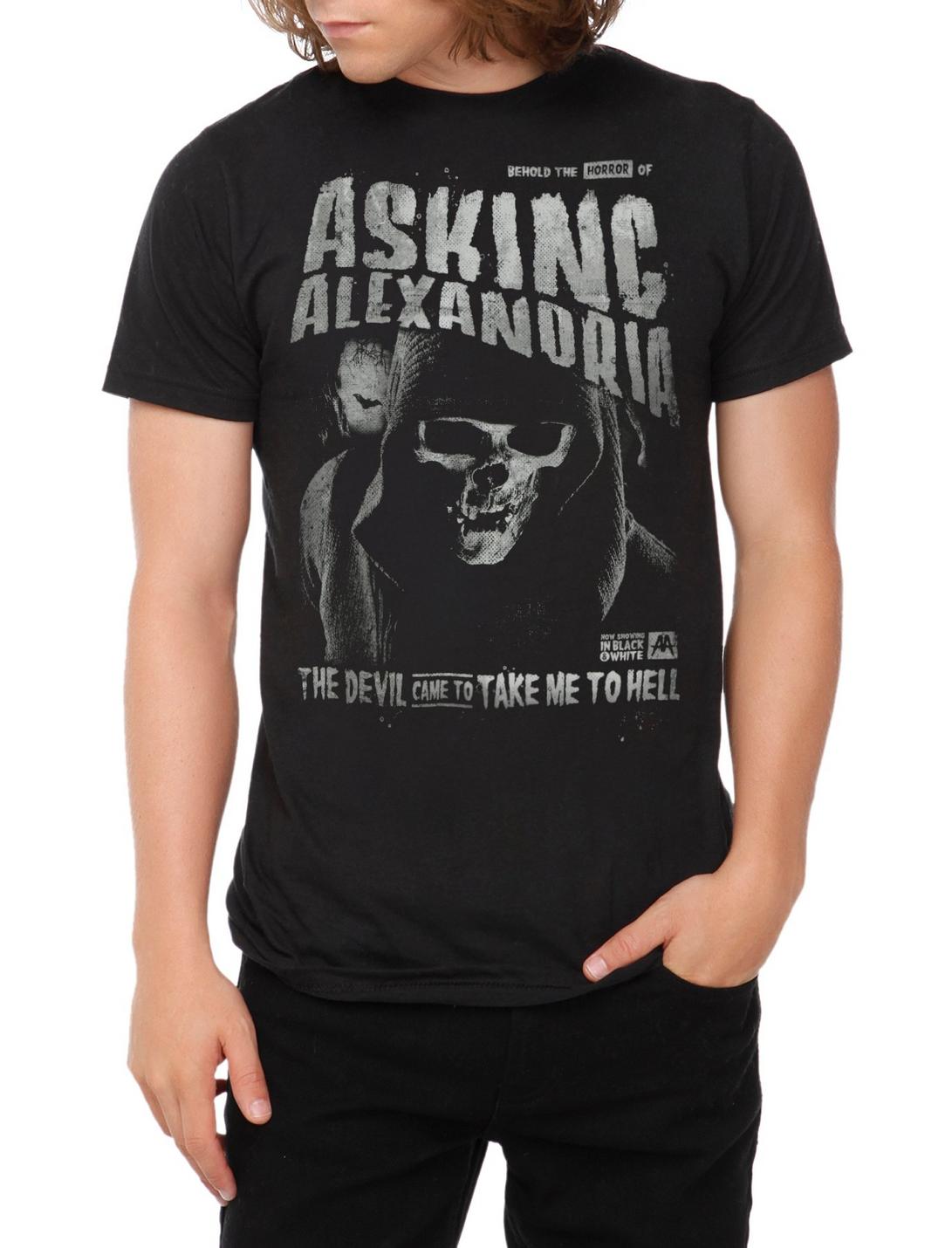 Asking Alexandria The Death Of Me T-Shirt, BLACK, hi-res