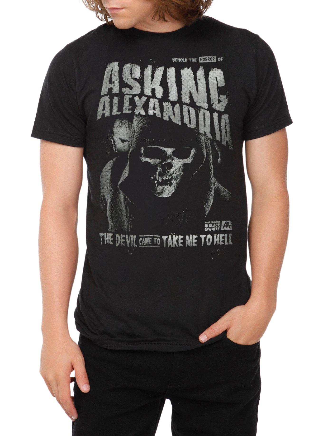 Asking Alexandria The Death Of Me T-Shirt, BLACK, hi-res