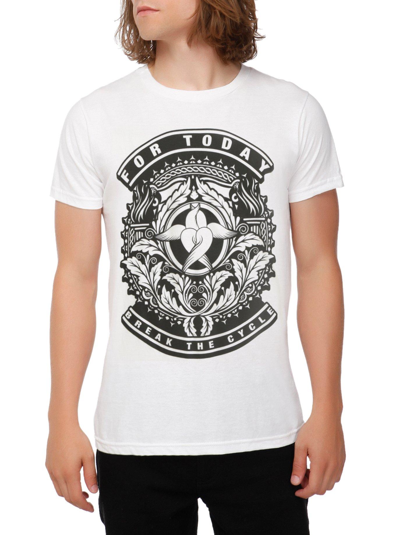 For Today Break The Cycle T-Shirt, WHITE, hi-res