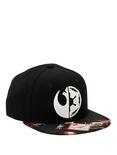 Star Wars Split Logo Snapback Hat, , hi-res