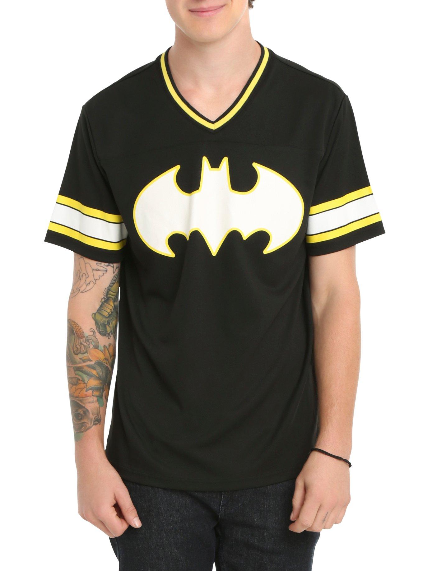 DC Comics Football Jersey Top Hot Topic