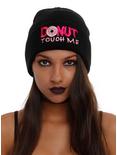 Donut Touch Me Watchman Beanie, , hi-res