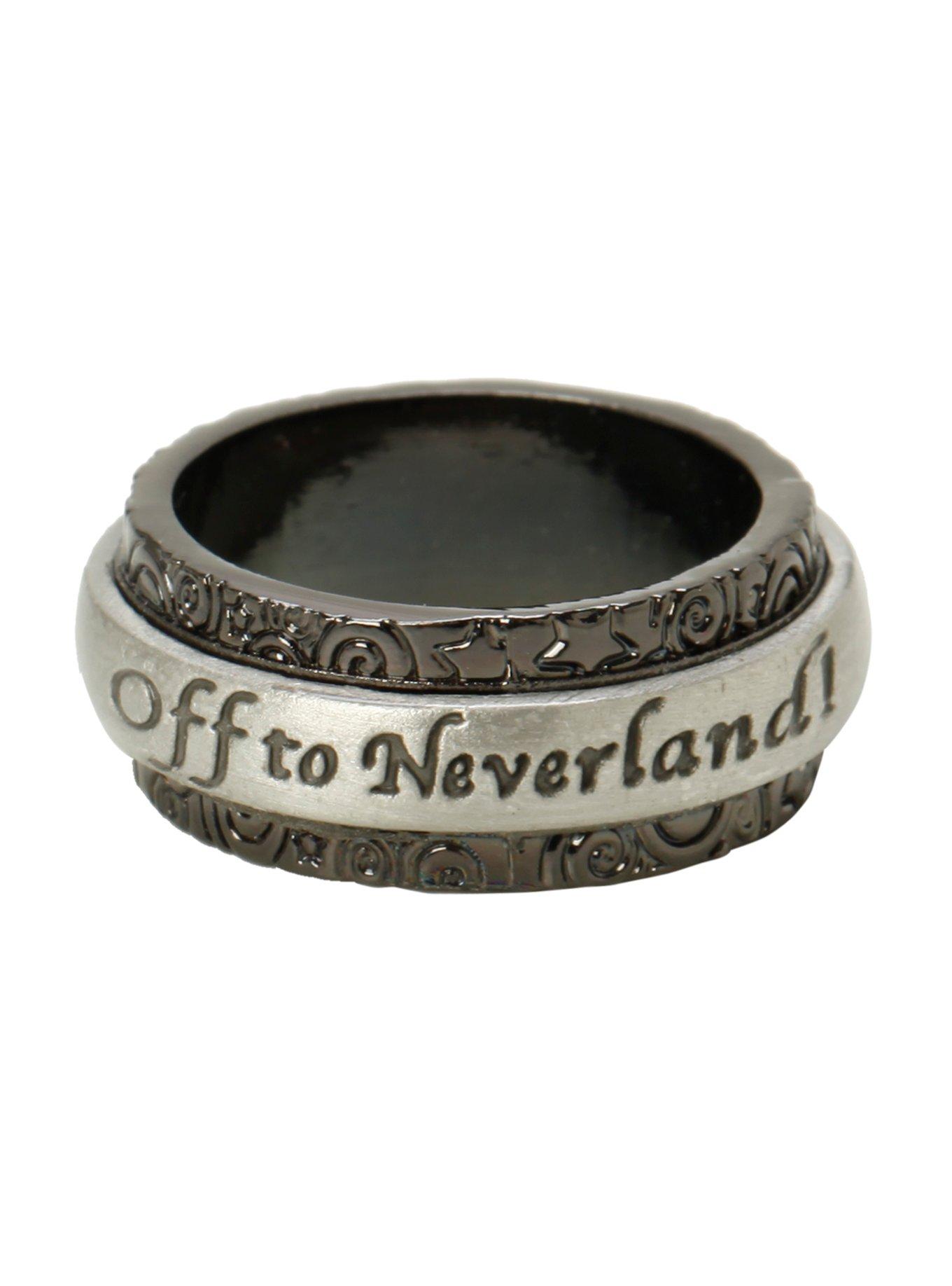 Disney Peter Pan Off To Neverland Spinner Ring, , hi-res