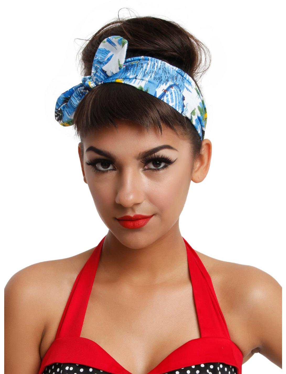 LOVEsick Hawaiian Stretch Headband, , hi-res