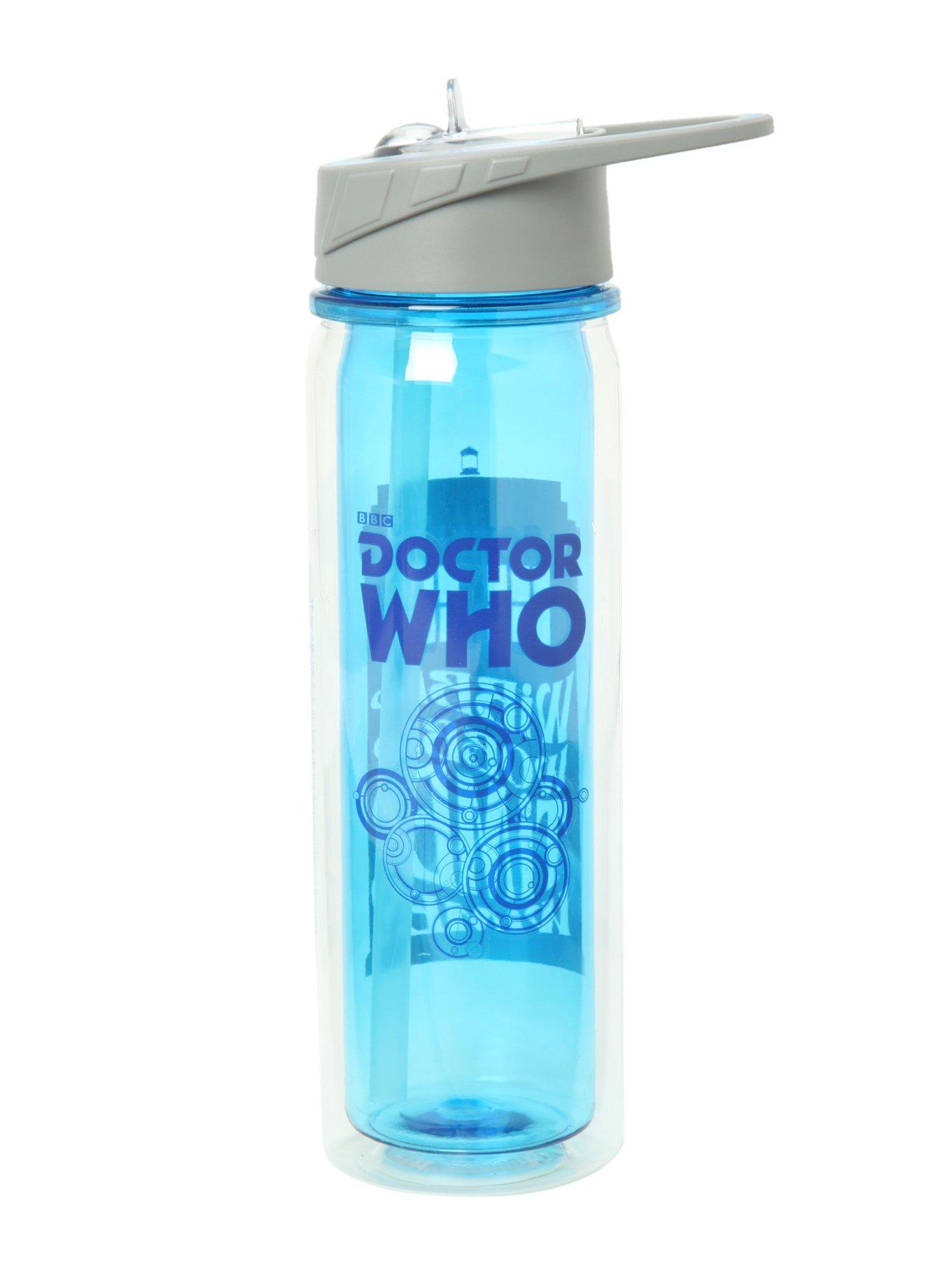 Doctor Who Wibbly Wobbly Timey Wimey Tritan Water Bottle, , hi-res