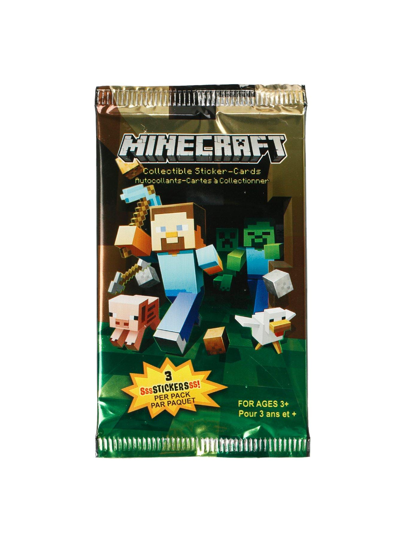 Minecraft Collectible Sticker-Cards | Hot Topic