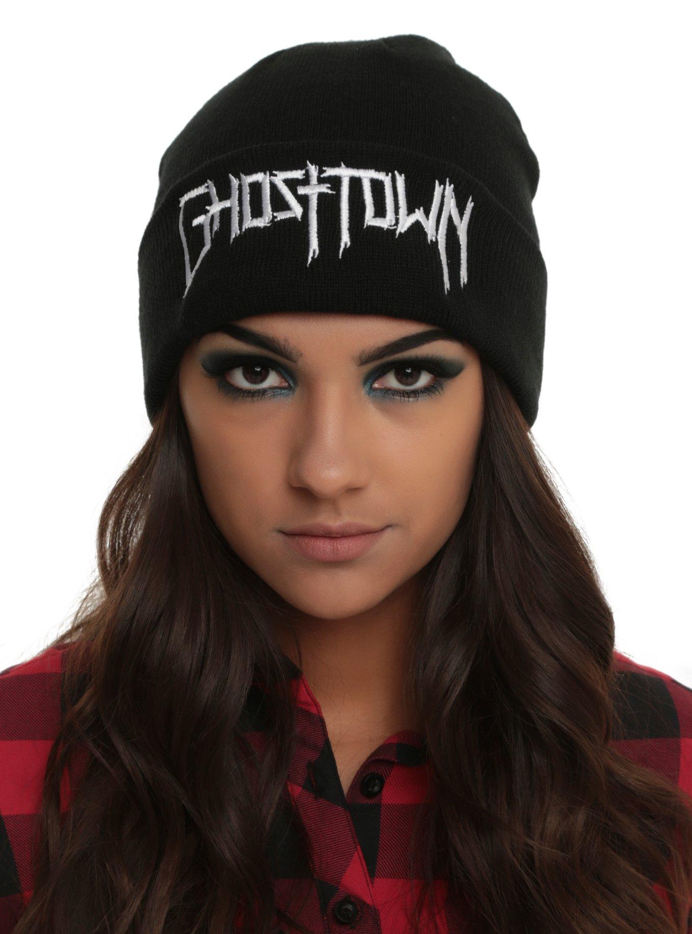 Ghost Town Logo Watchman Beanie, , hi-res