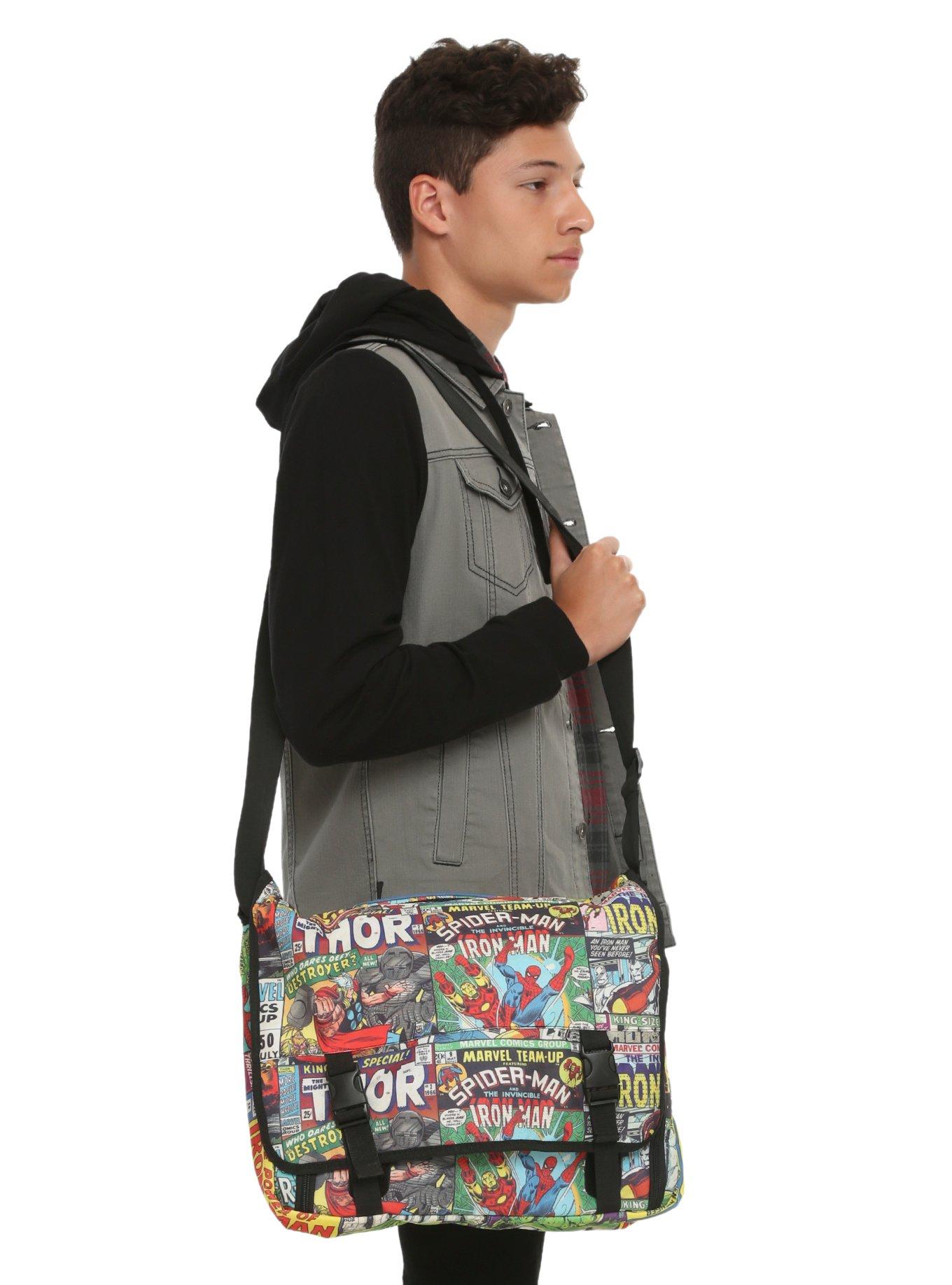 Comic on sale messenger bag