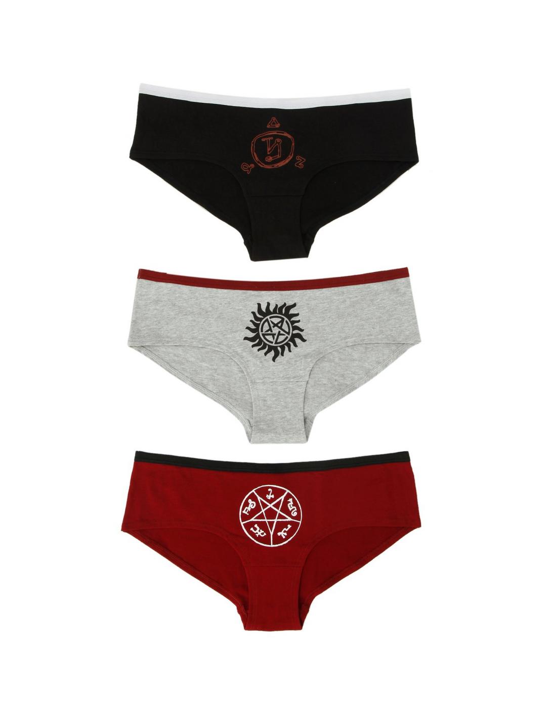 Supernatural Symbols Panty 3 Pack, , hi-res
