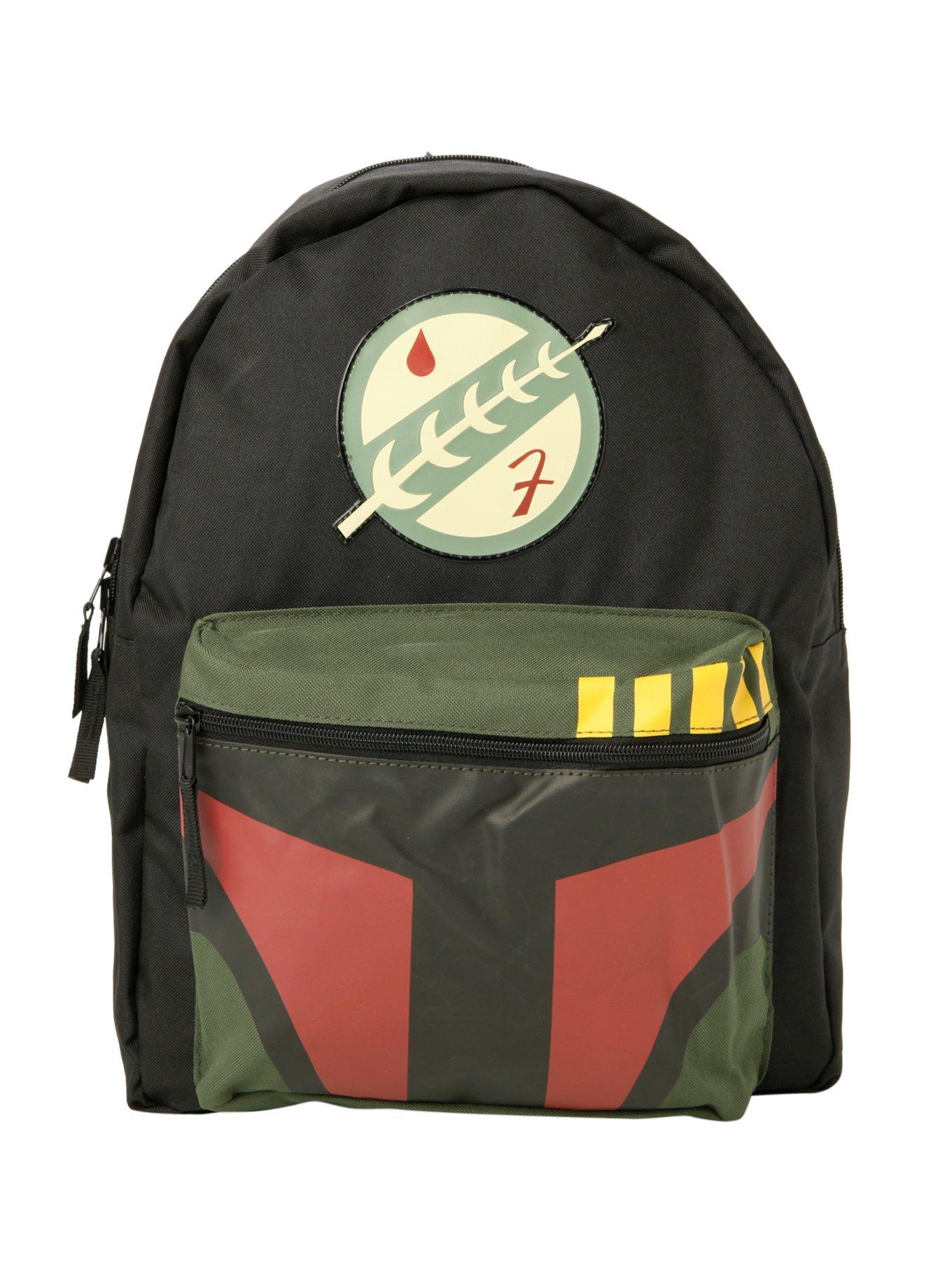 Star Wars Photo Panel & Boba Fett Reversible Backpack | Hot Topic