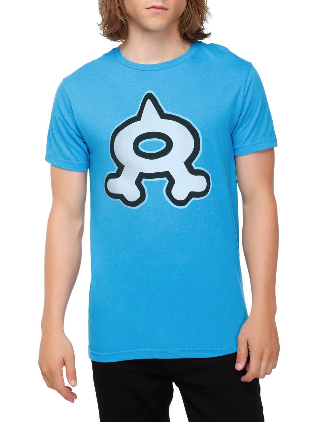 Pokemon Team Aqua Logo T-Shirt, BLACK, hi-res