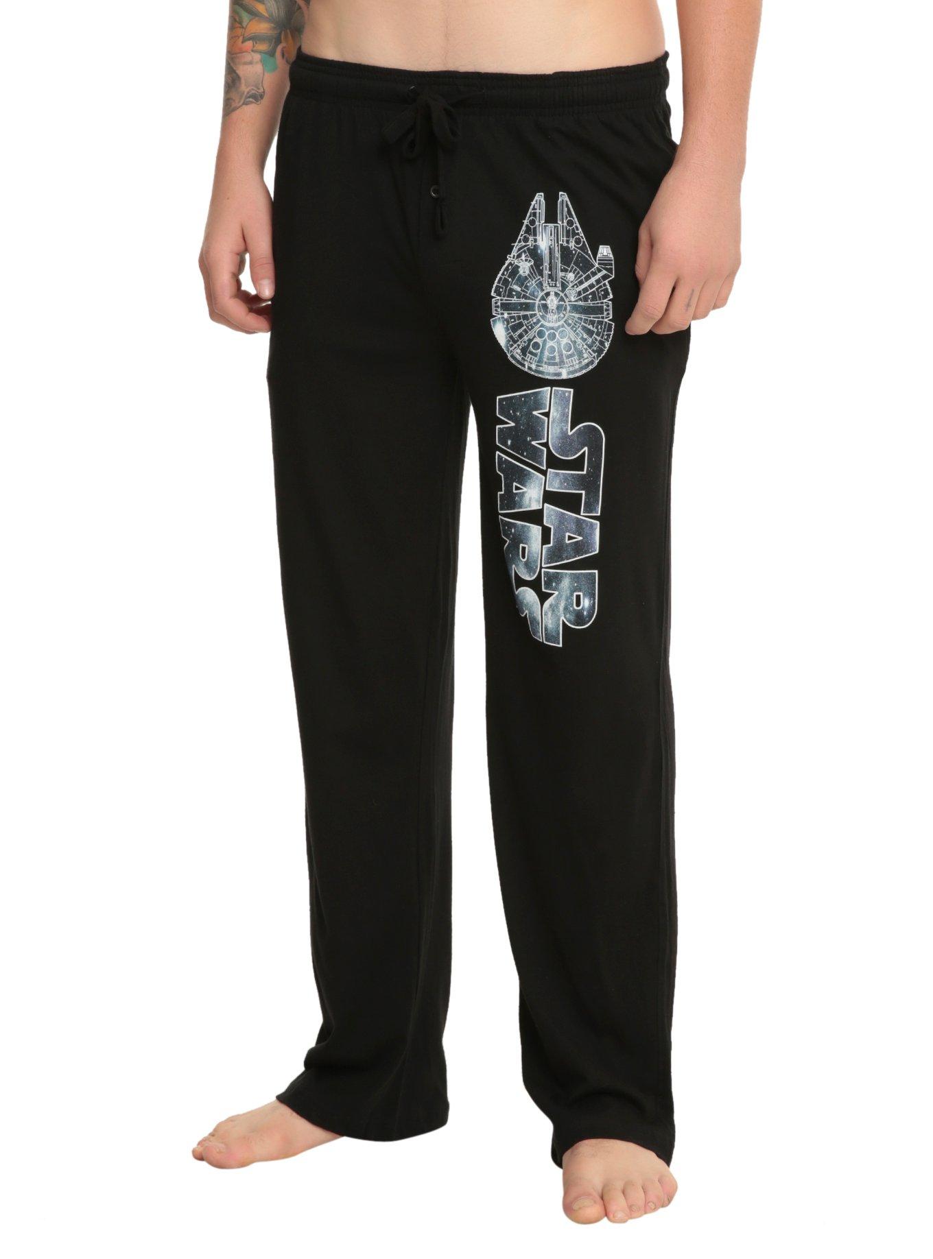Star Wars Millennium Falcon Guys Pajama Pants | Hot Topic