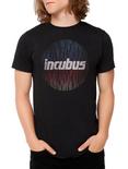 Incubus Circle Lines T-Shirt, BLACK, hi-res