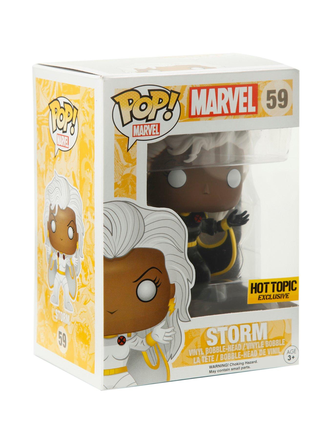 Funko Marvel Pop! Storm (Black Suit) Vinyl Figure Hot Topic Exclusive, , hi-res