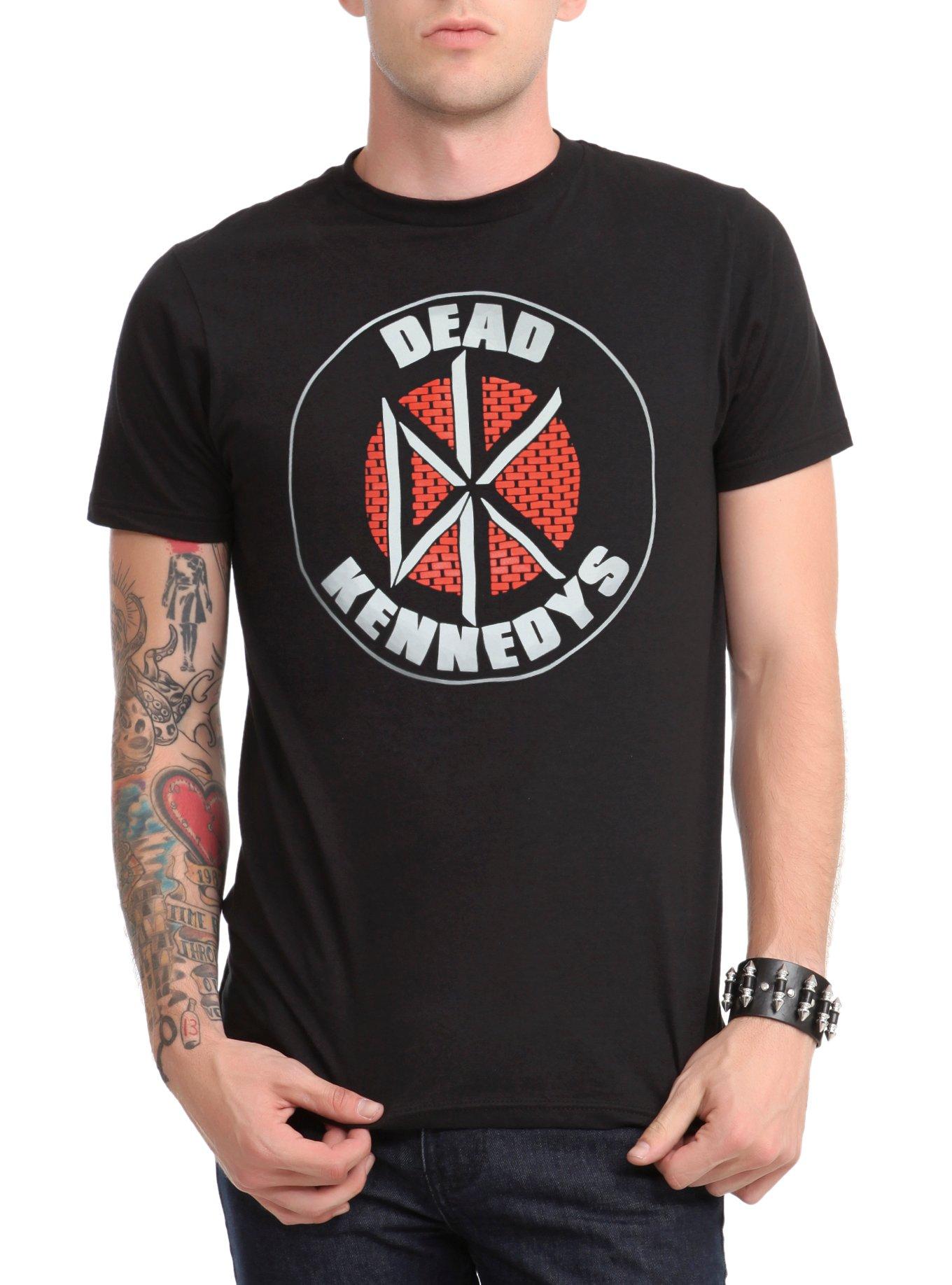 Dead Kennedys Brick Logo T-Shirt, BLACK, hi-res view 1