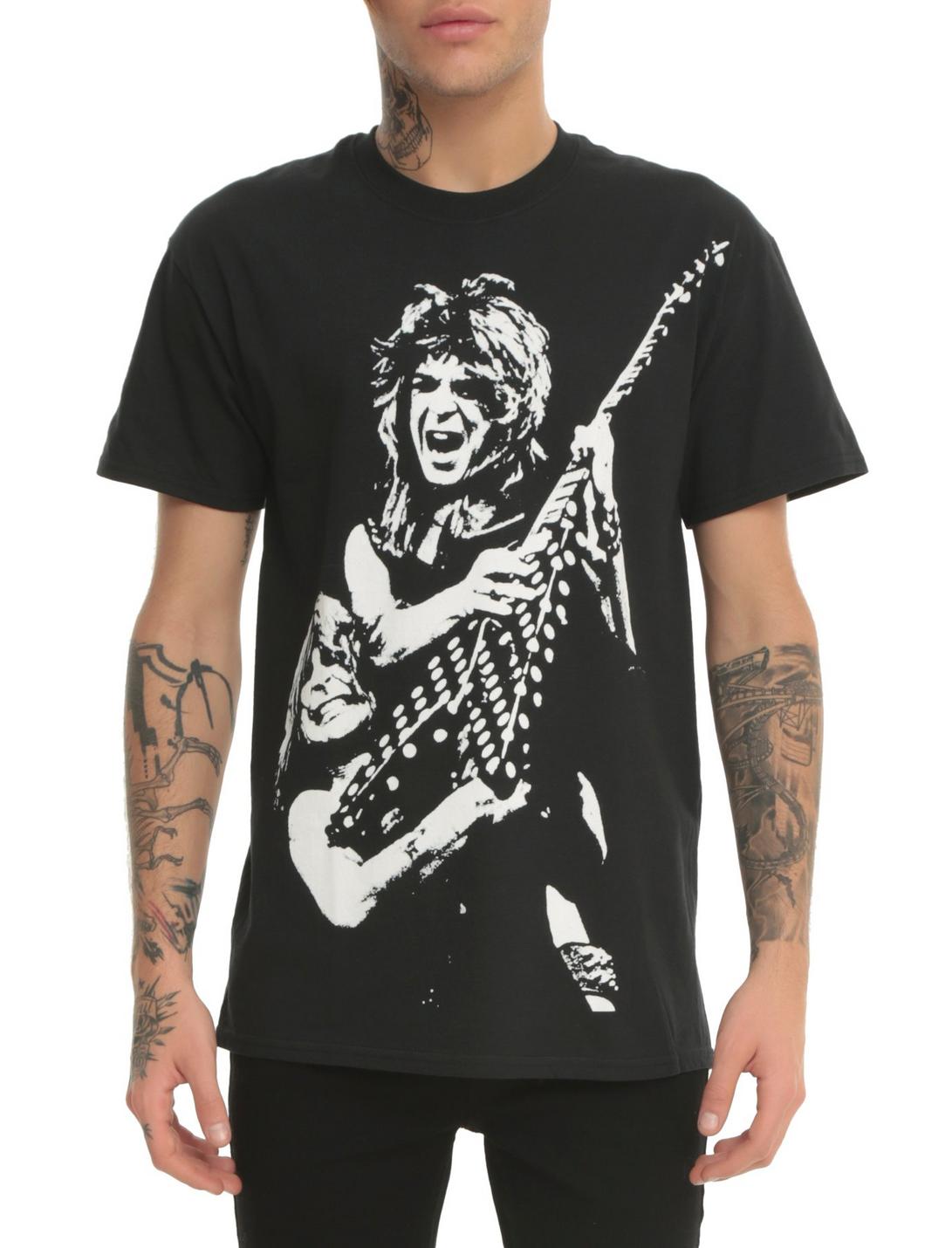Ozzy Osbourne Randy Rhoads Tribute T-Shirt, BLACK, hi-res
