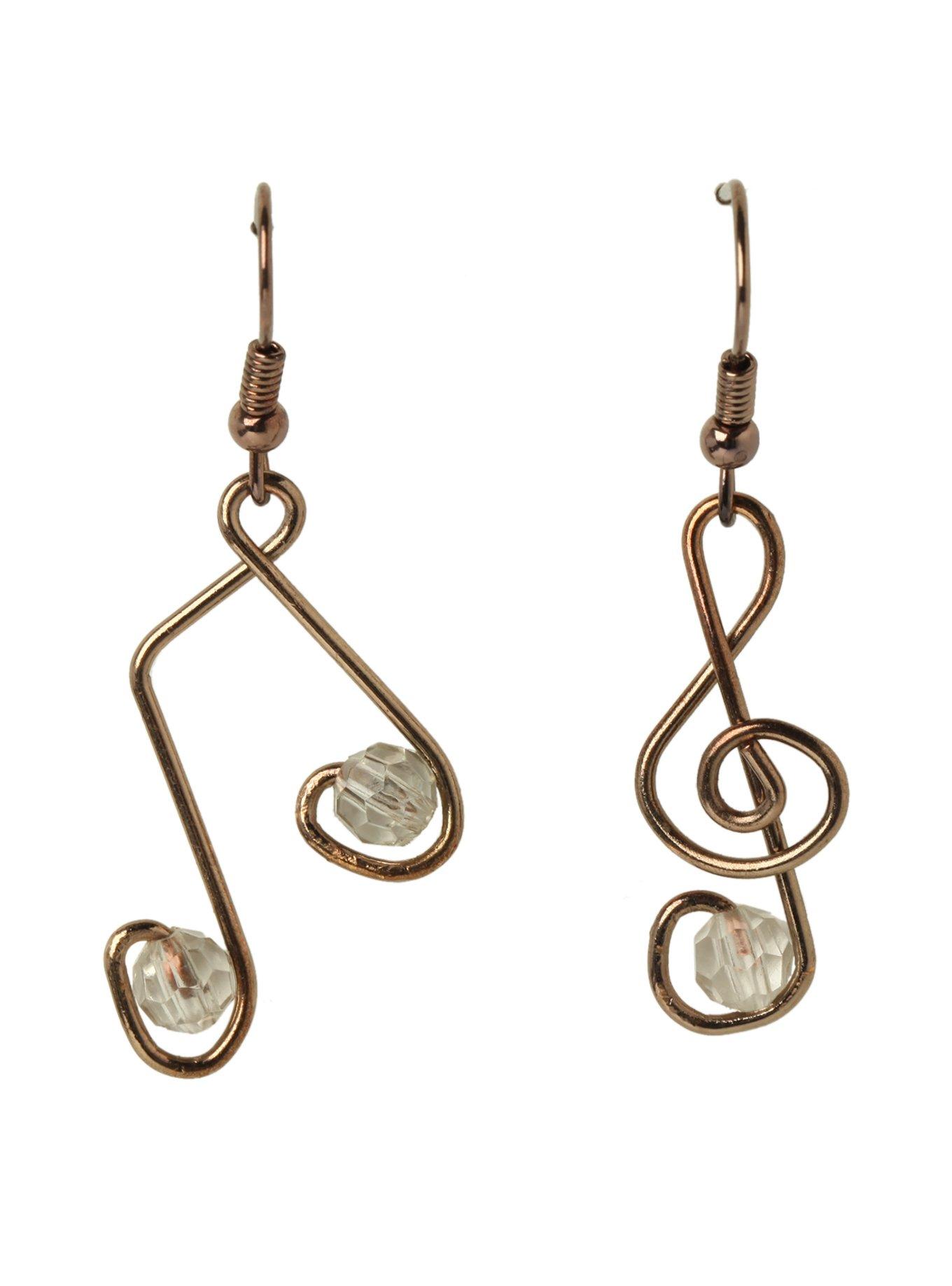 LOVEsick Music Note Earrings, , hi-res view 1