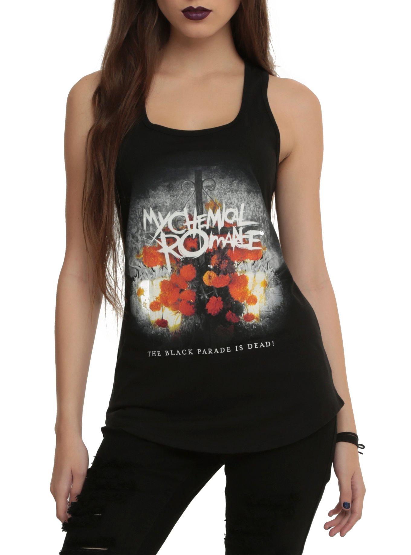 My Chemical Romance The Black Parade Is Dead! Girls Tank Top, BLACK, hi-res