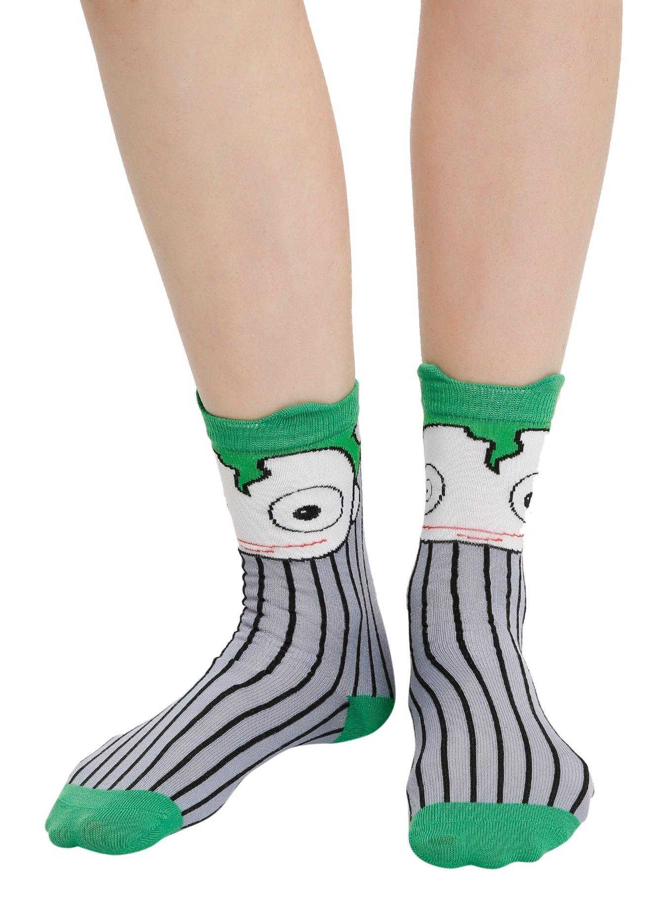 DC Comics The Joker Kawaii Ankle Socks, , hi-res