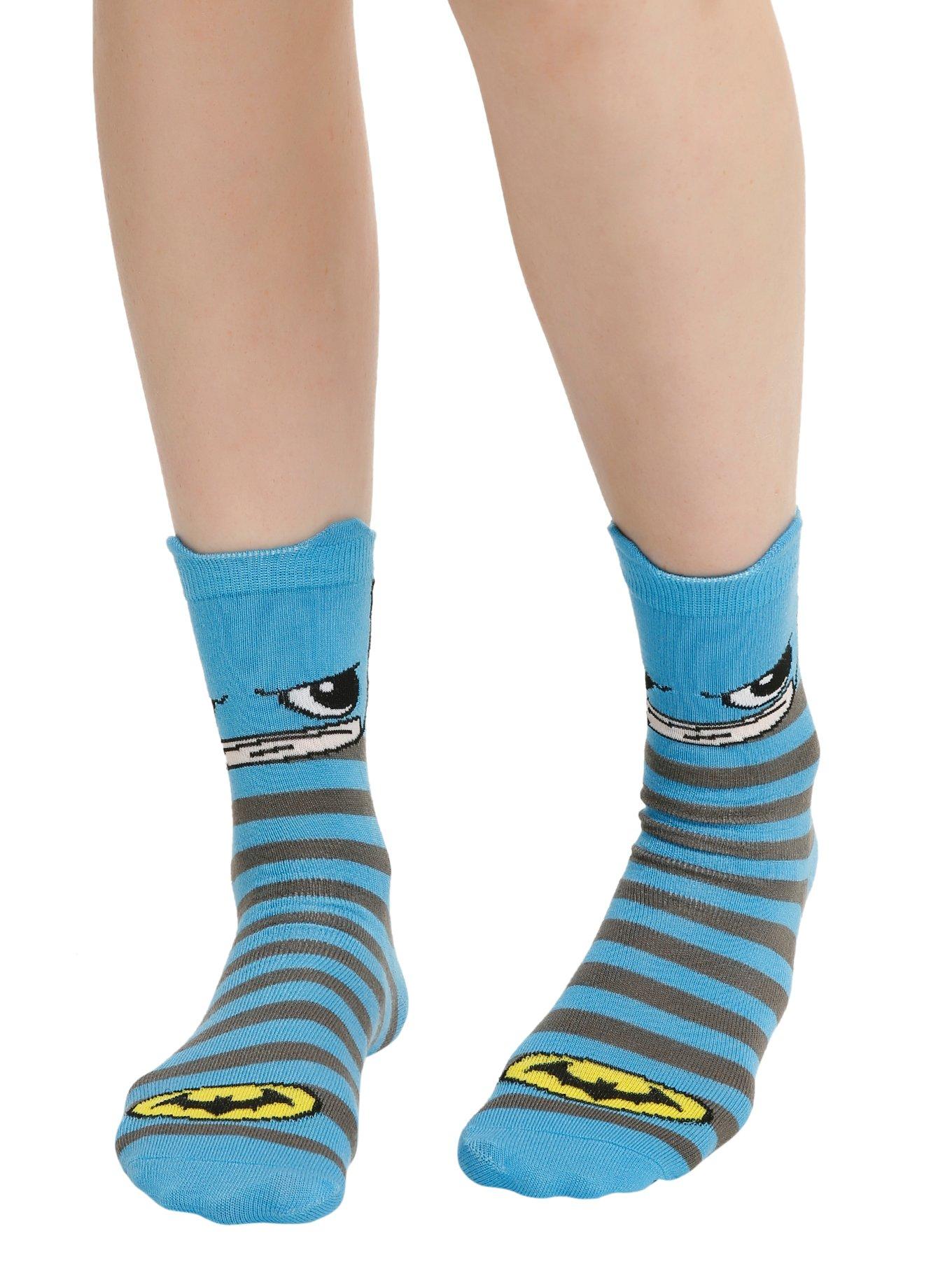 DC Comics Batman Kawaii Ankle Socks, , hi-res