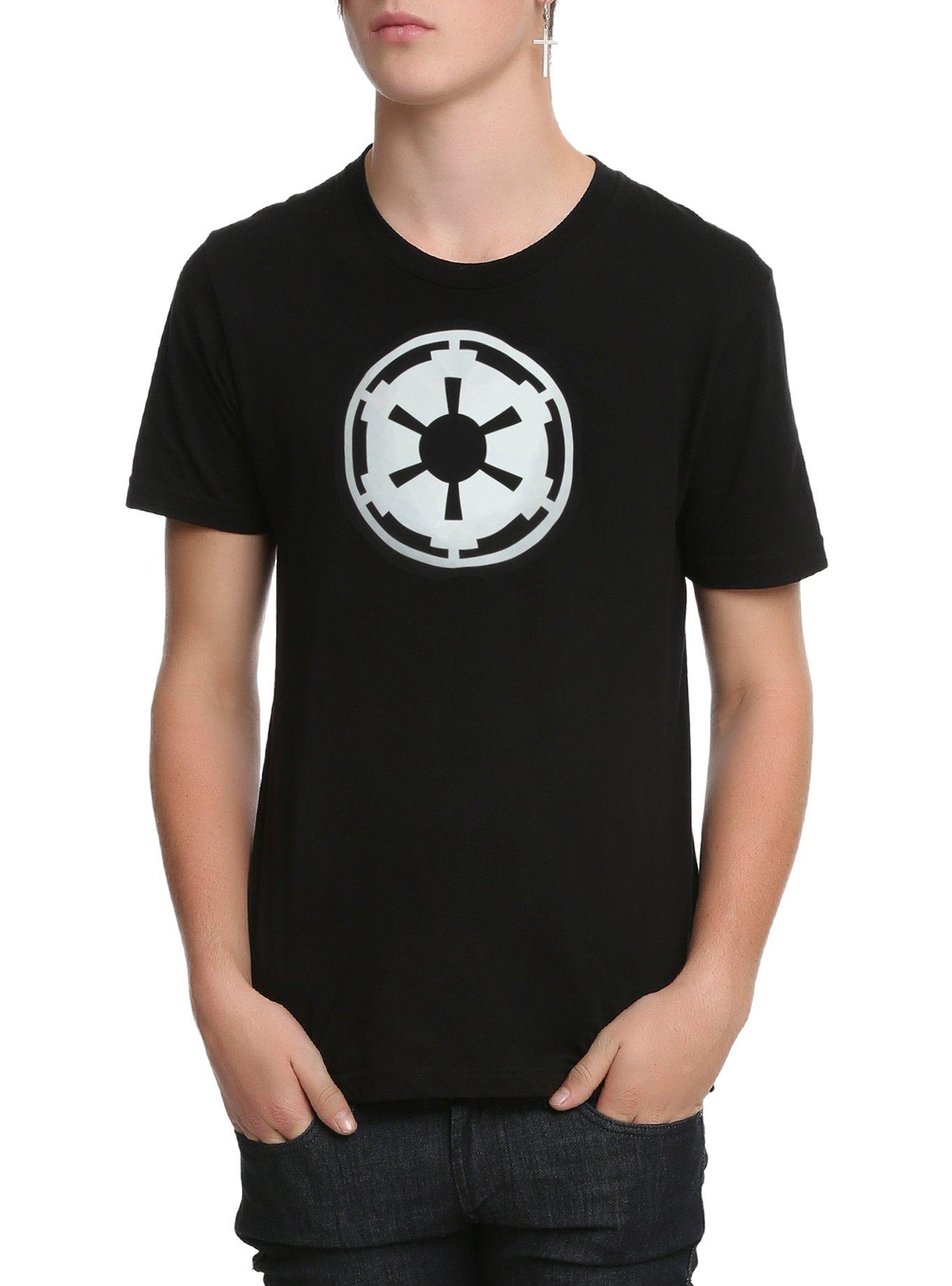Star Wars Imperial Logo T-Shirt, BLACK, hi-res