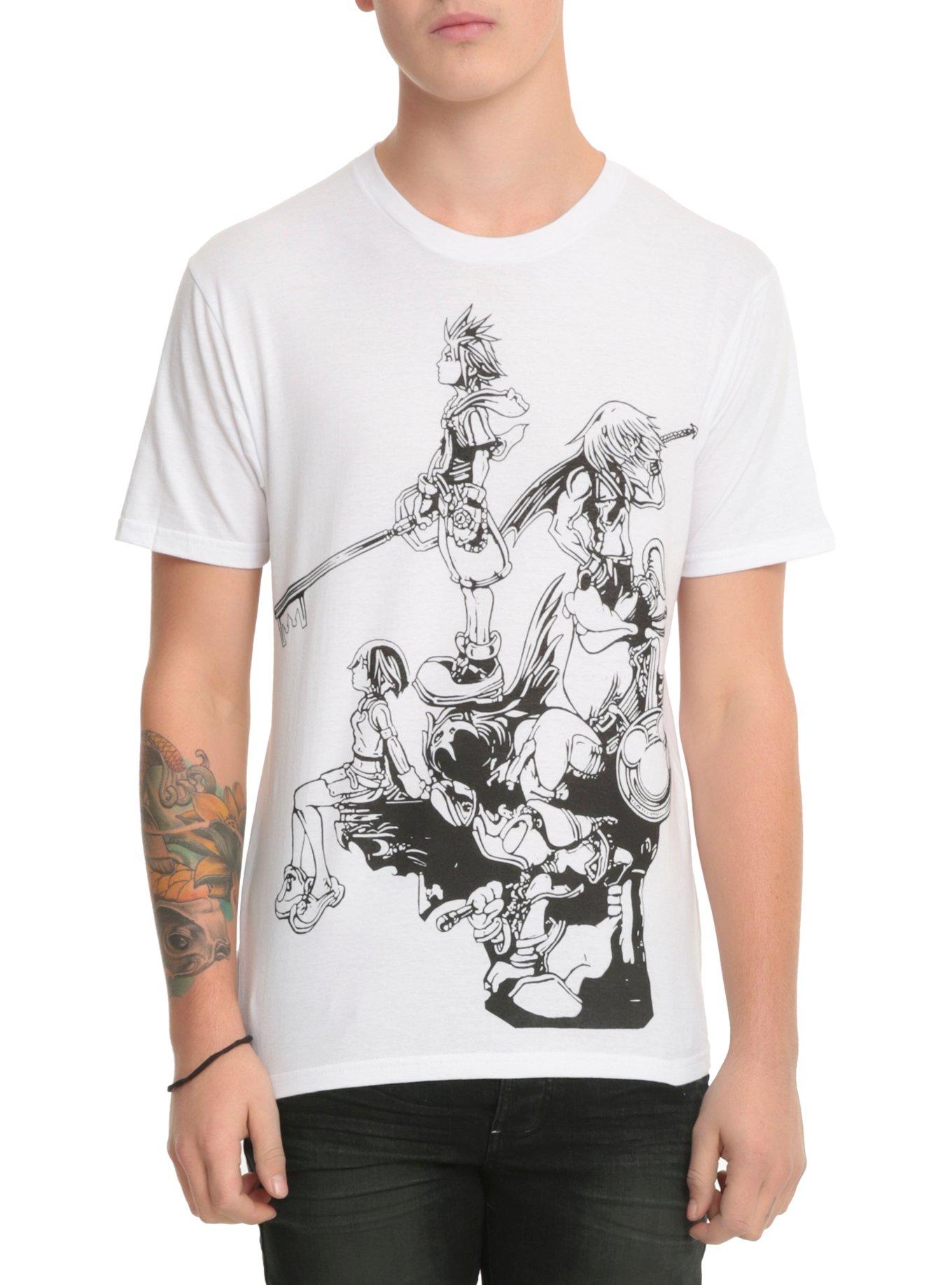 Disney Kingdom Hearts Characters T-Shirt, , hi-res