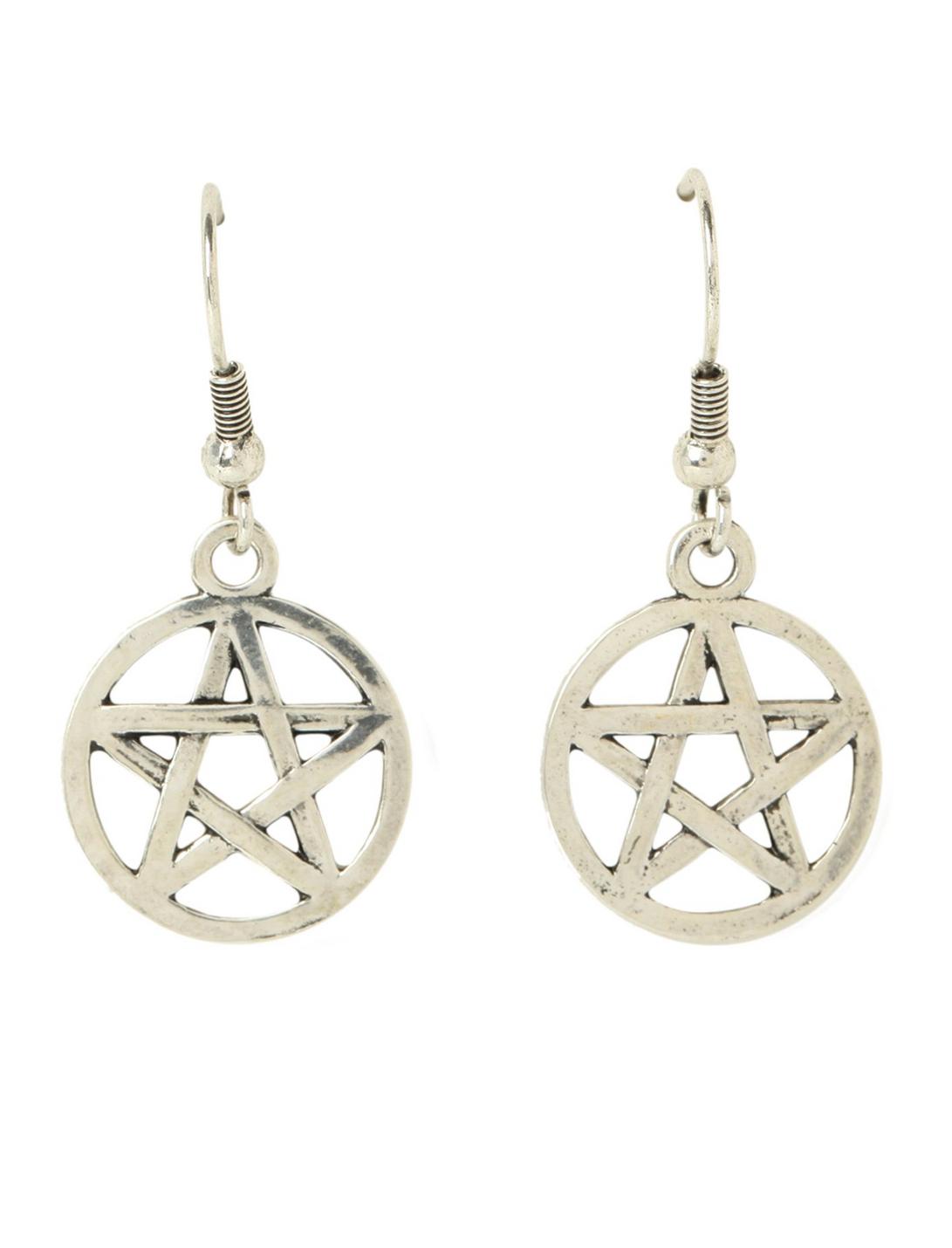 LOVEsick Pentagram Earrings, , hi-res
