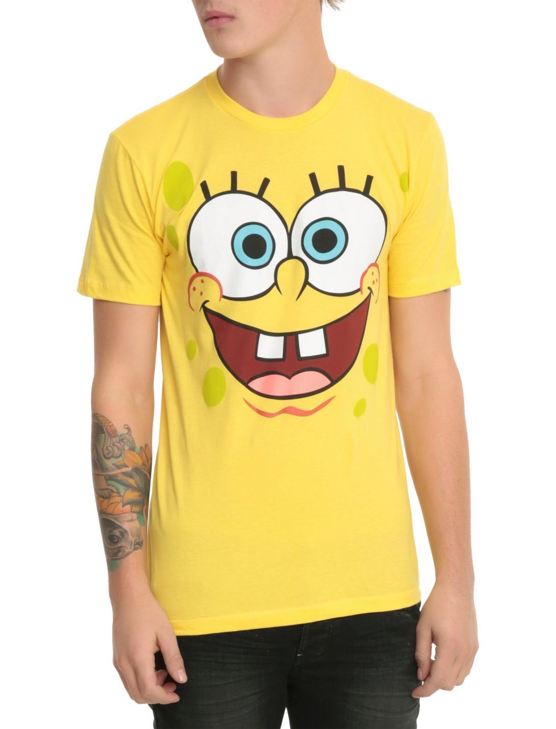 SpongeBob SquarePants Big Face T-Shirt, , hi-res