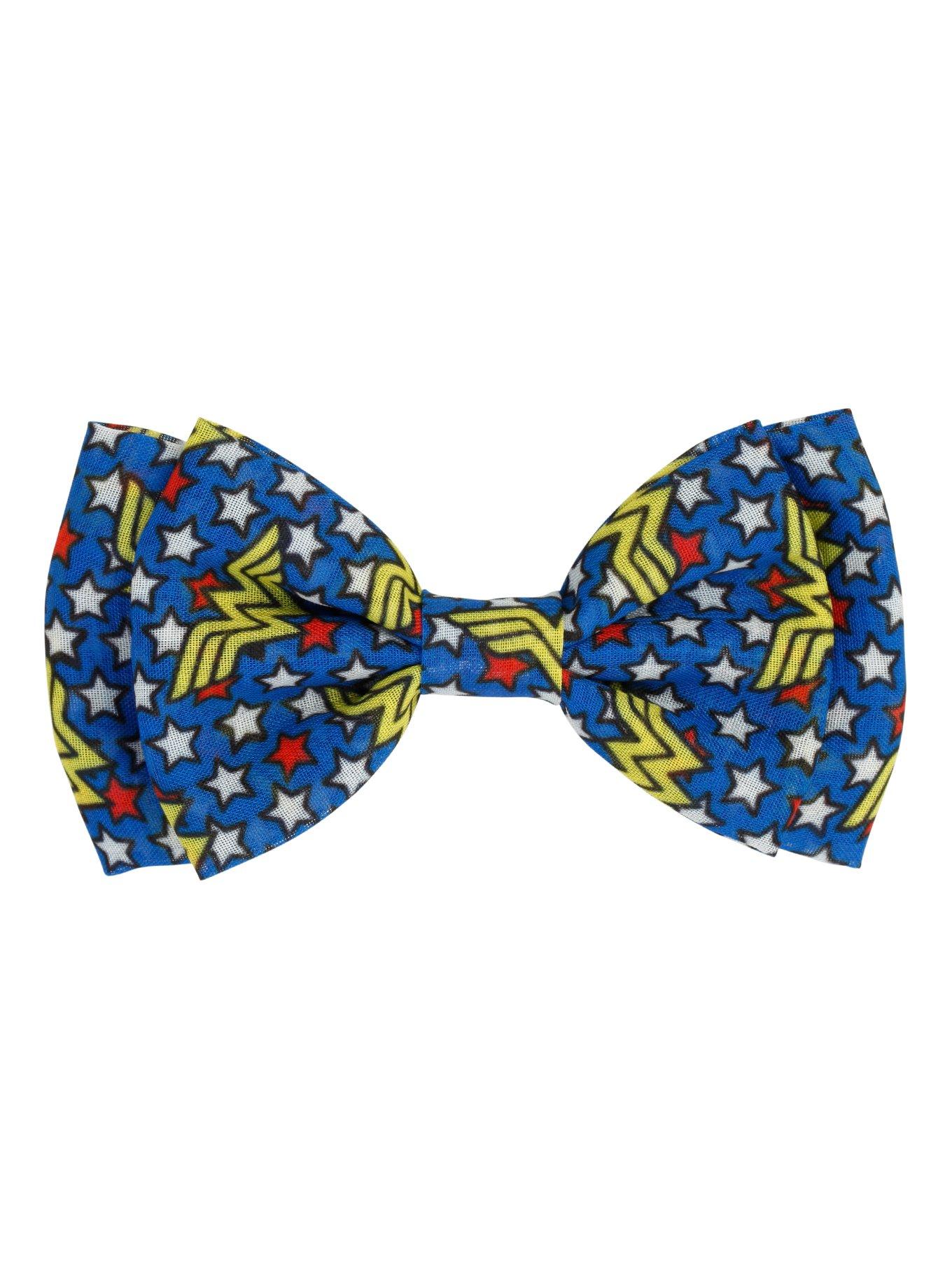 DC Comics Wonder Woman Logo Hair Bow, , hi-res
