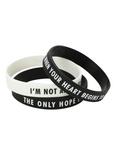 My Chemical Romance Heart The Music Rubber Bracelet 3 Pack, , hi-res