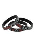 Black Veil Brides Logo Rubber Bracelet 3 Pack, , hi-res