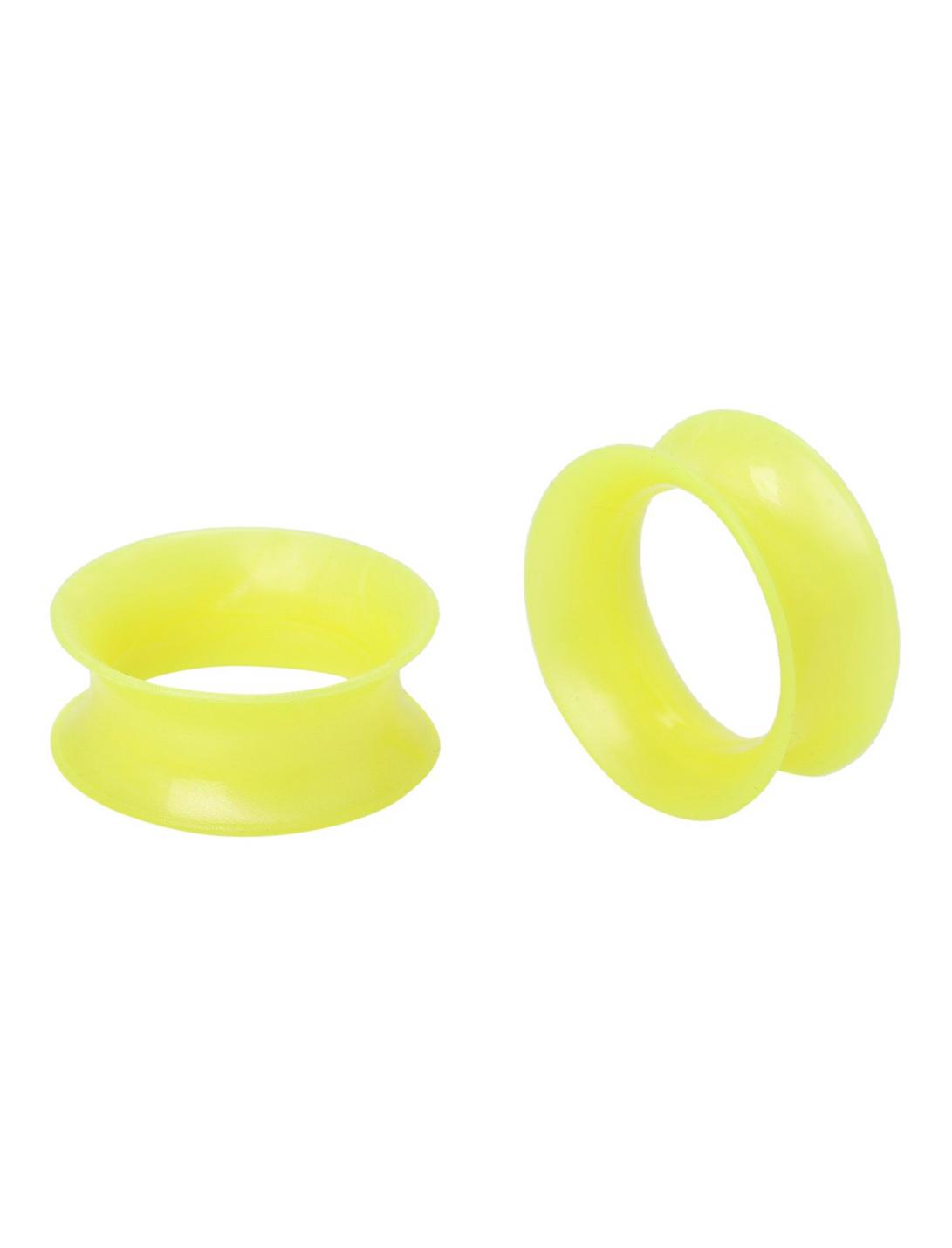 Yellow Earskin Silicone Eyelet Plug 2 Pack, , hi-res