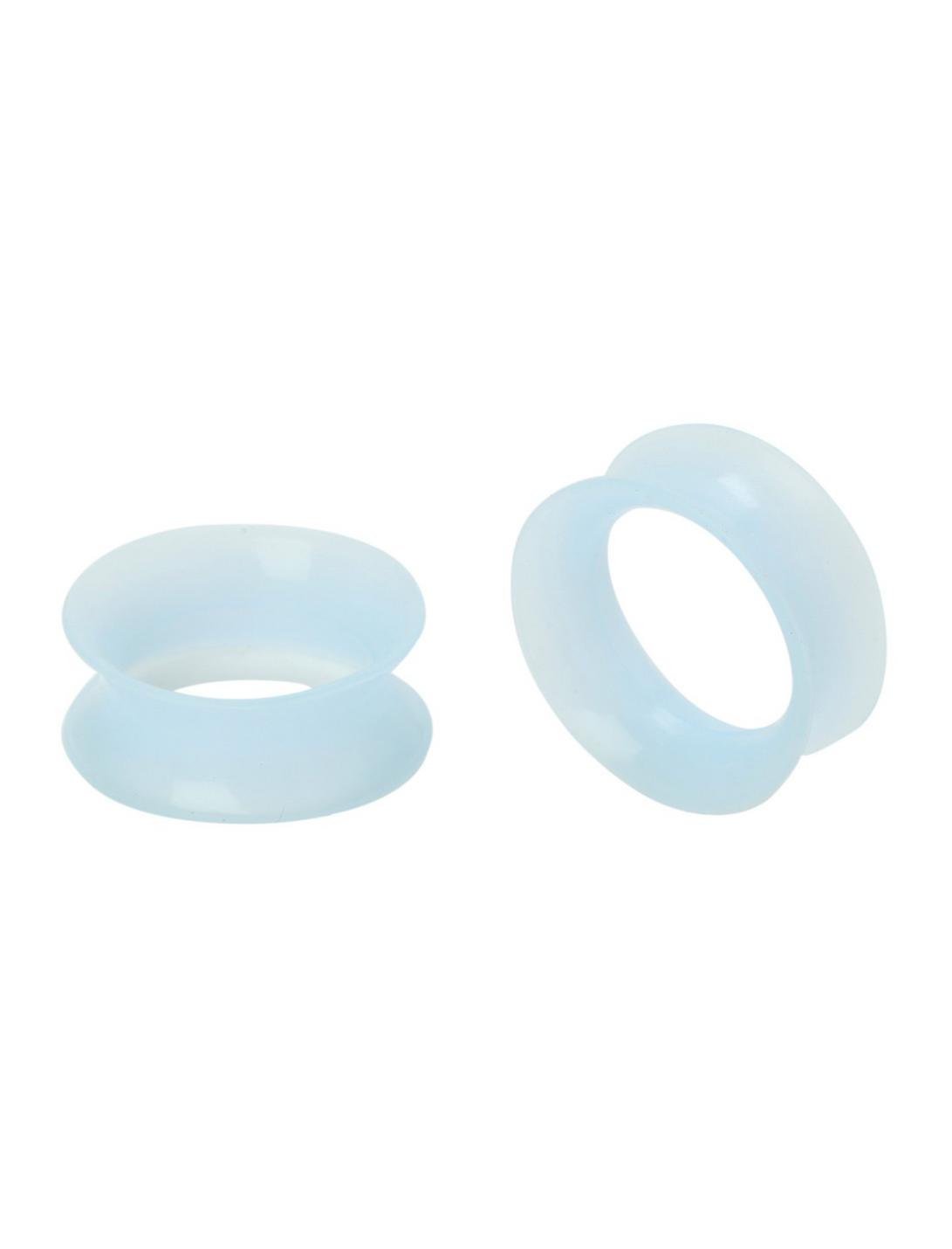 Light Blue Earskin Silicone Eyelet Plug 2 Pack, , hi-res