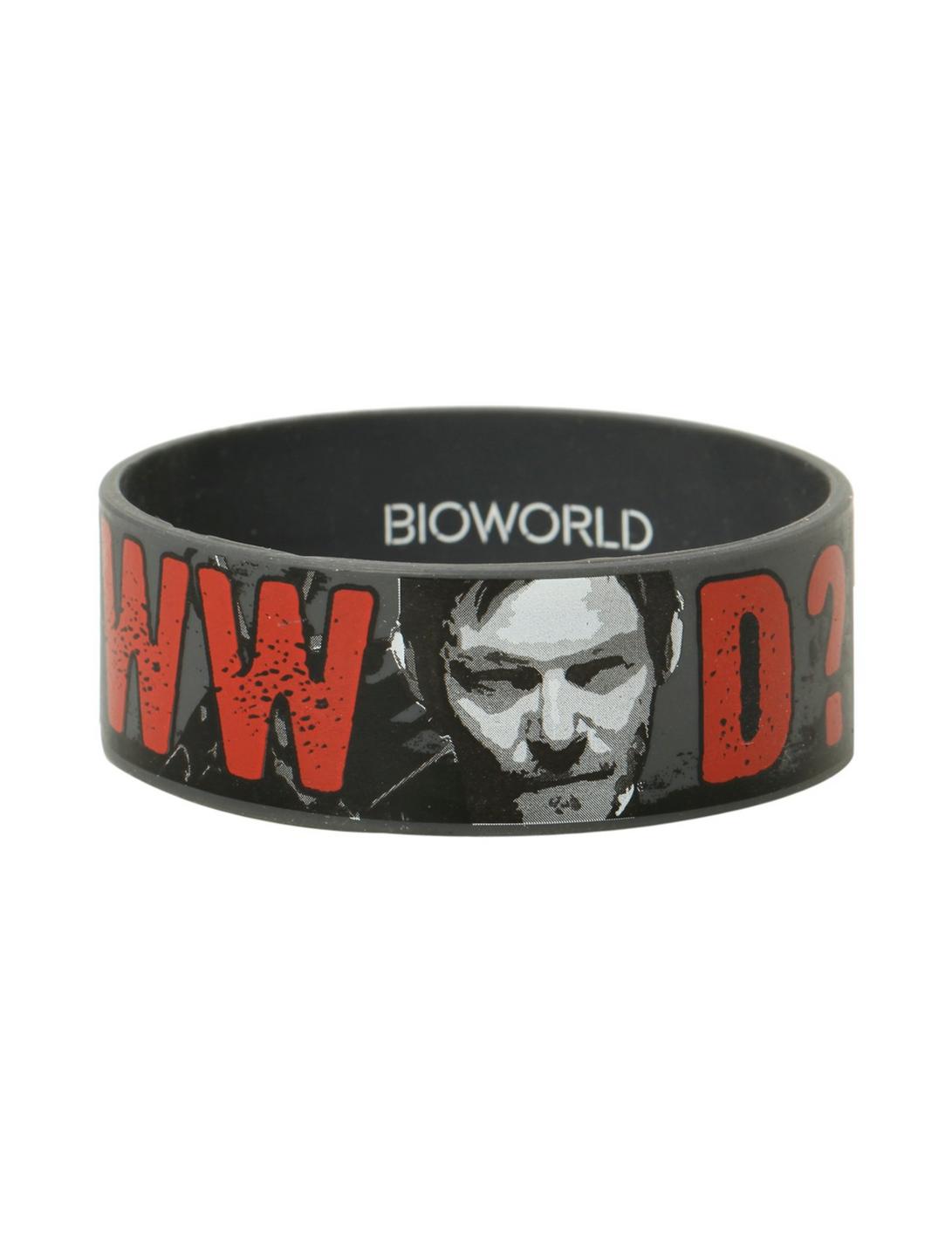 The Walking Dead WWDD? Rubber Bracelet | Hot Topic