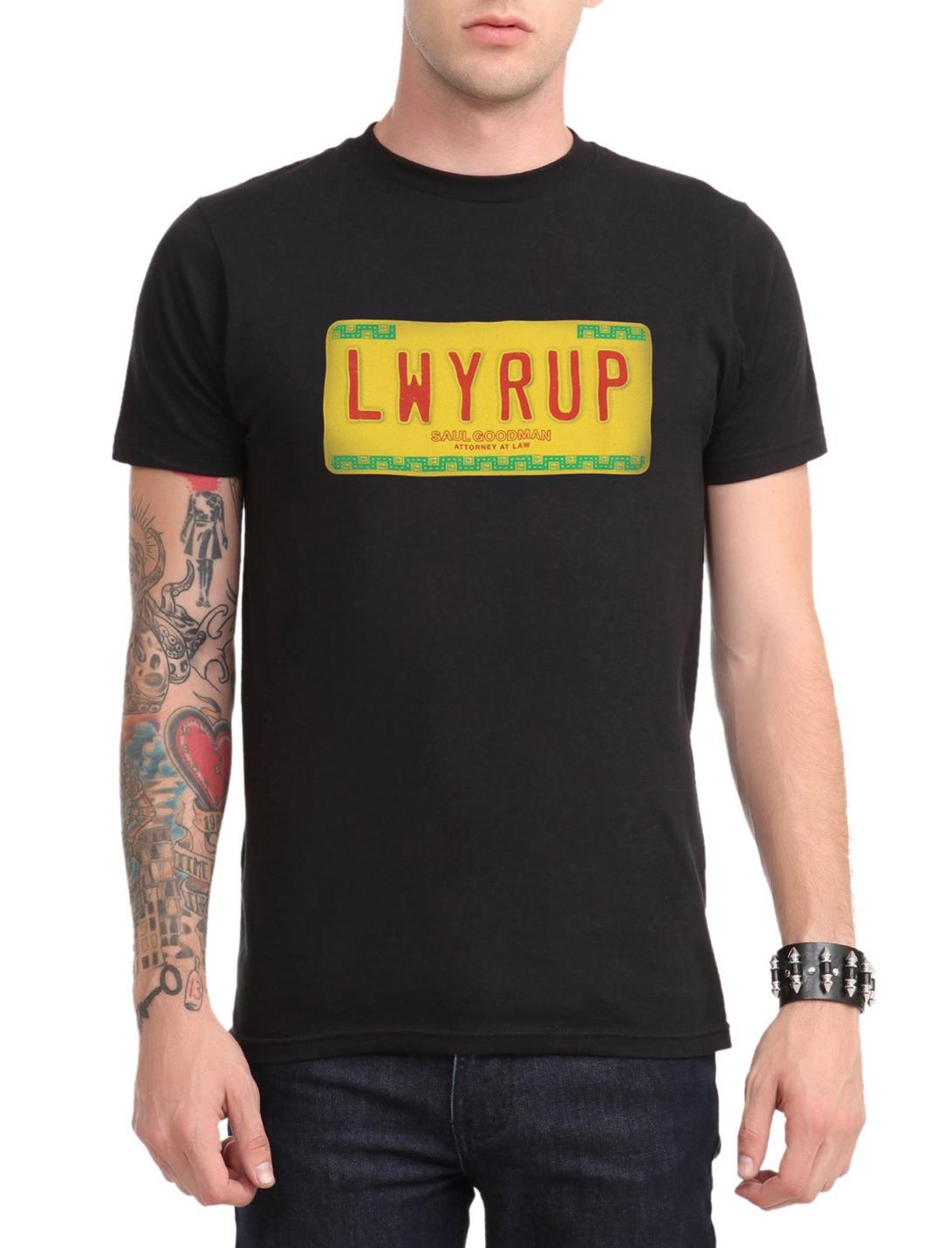 Better Call Saul LWYRUP T-Shirt, BLACK, hi-res