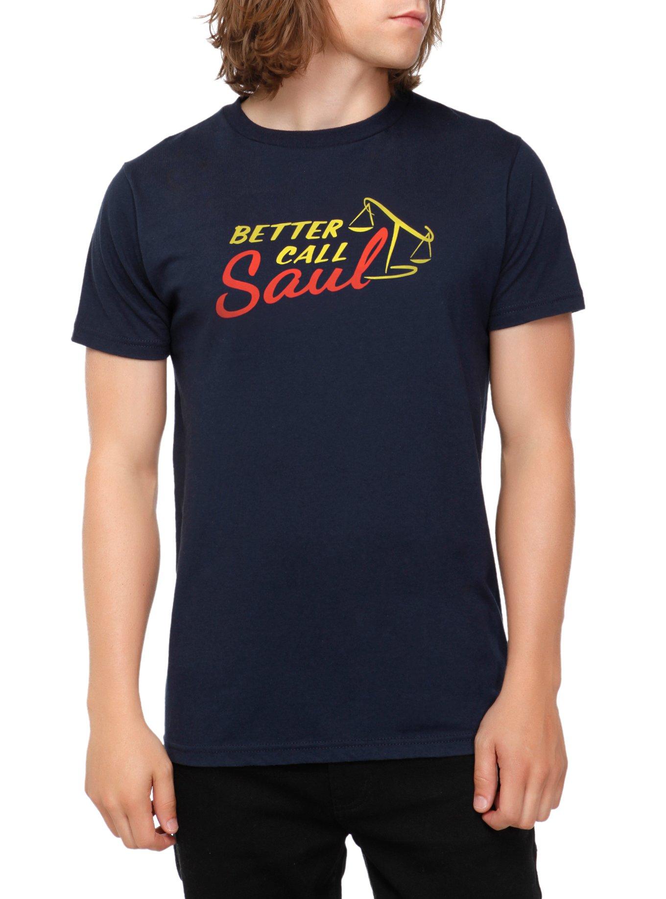 Better Call Saul Logo T-Shirt 2XL, BLACK, hi-res