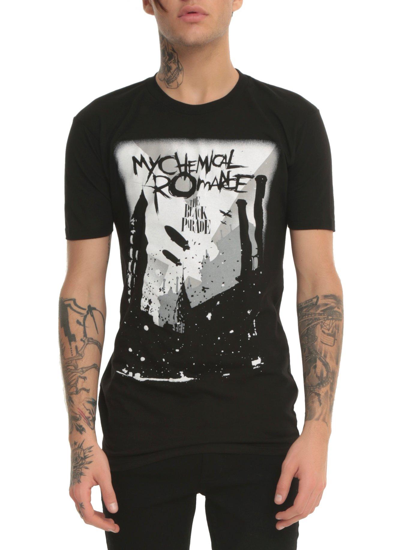 My Chemical Romance The Black Parade Blimp T-Shirt, BLACK, hi-res