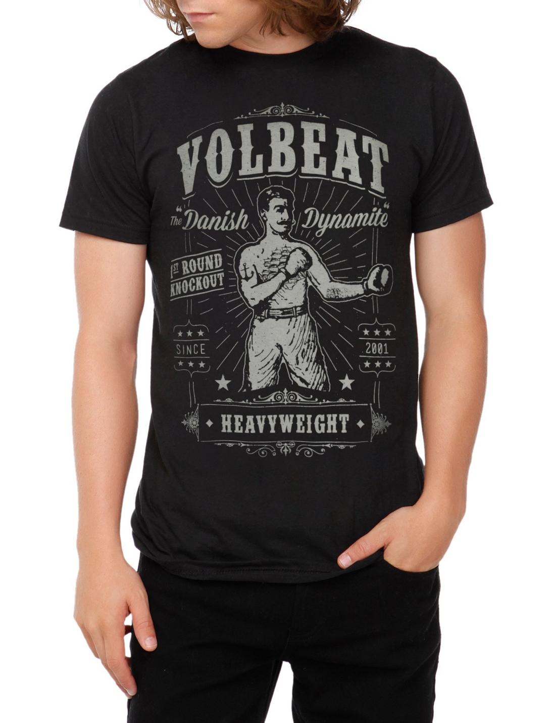 Volbeat Knockout T-Shirt, BLACK, hi-res