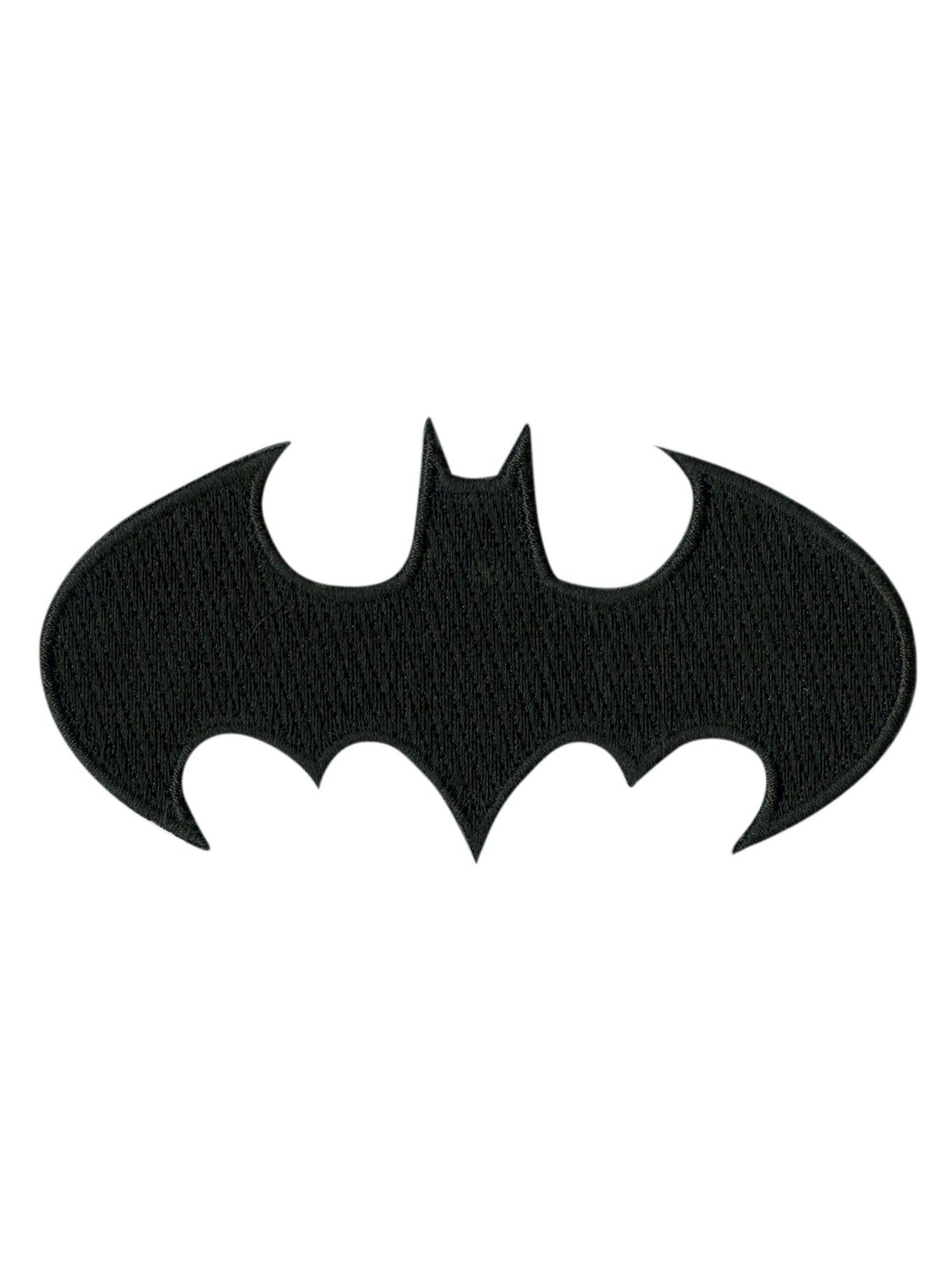DC Comics Batman Logo Iron-On Patch, , hi-res