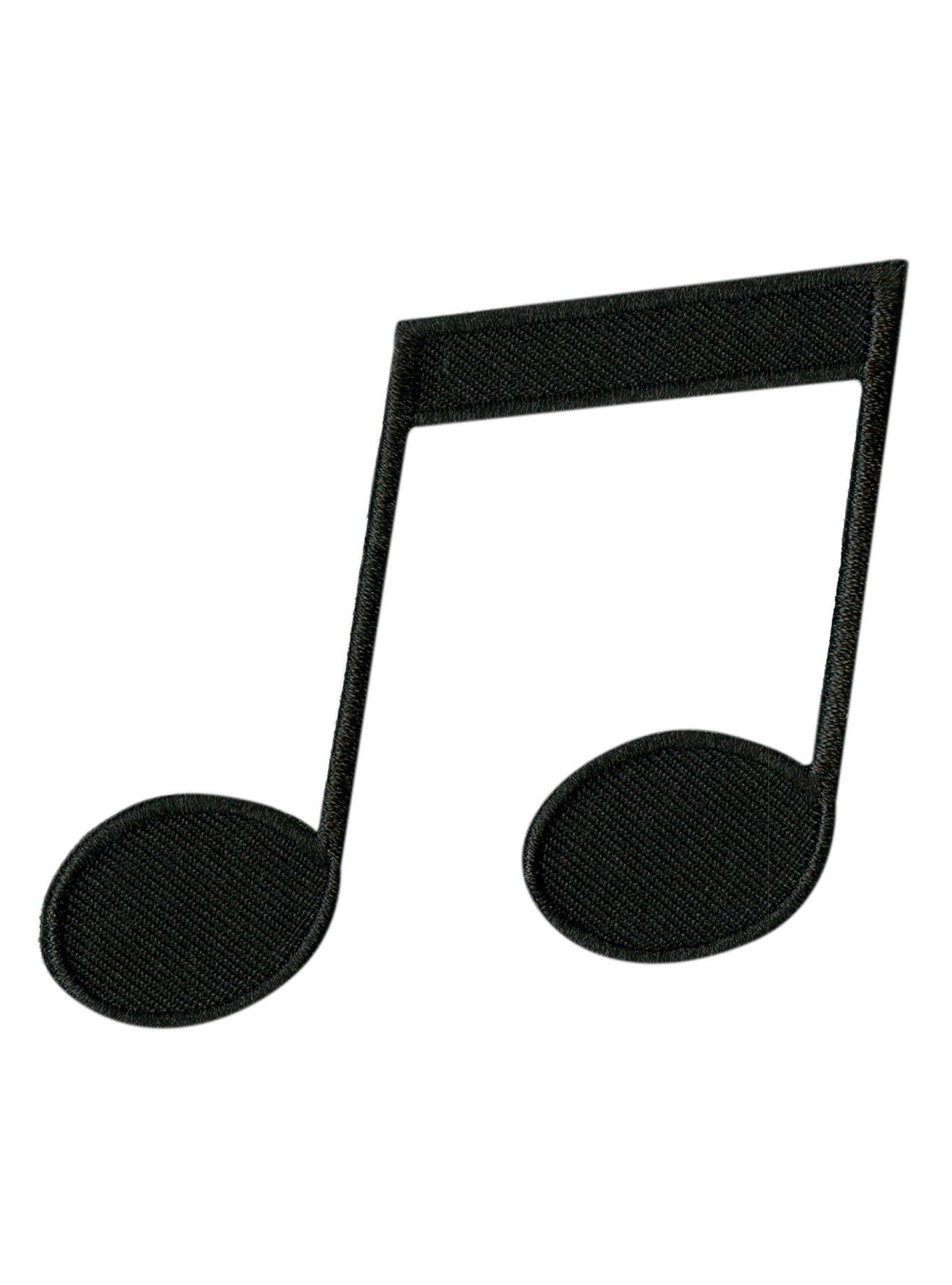 Music Notes Iron-On Patch, , hi-res