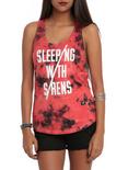 Sleeping With Sirens Tie Dye Girls Tank Top, , hi-res